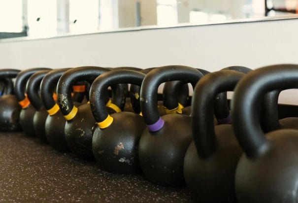 kettlebells