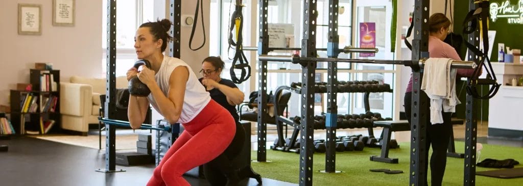 Women training at Her Strength Studio